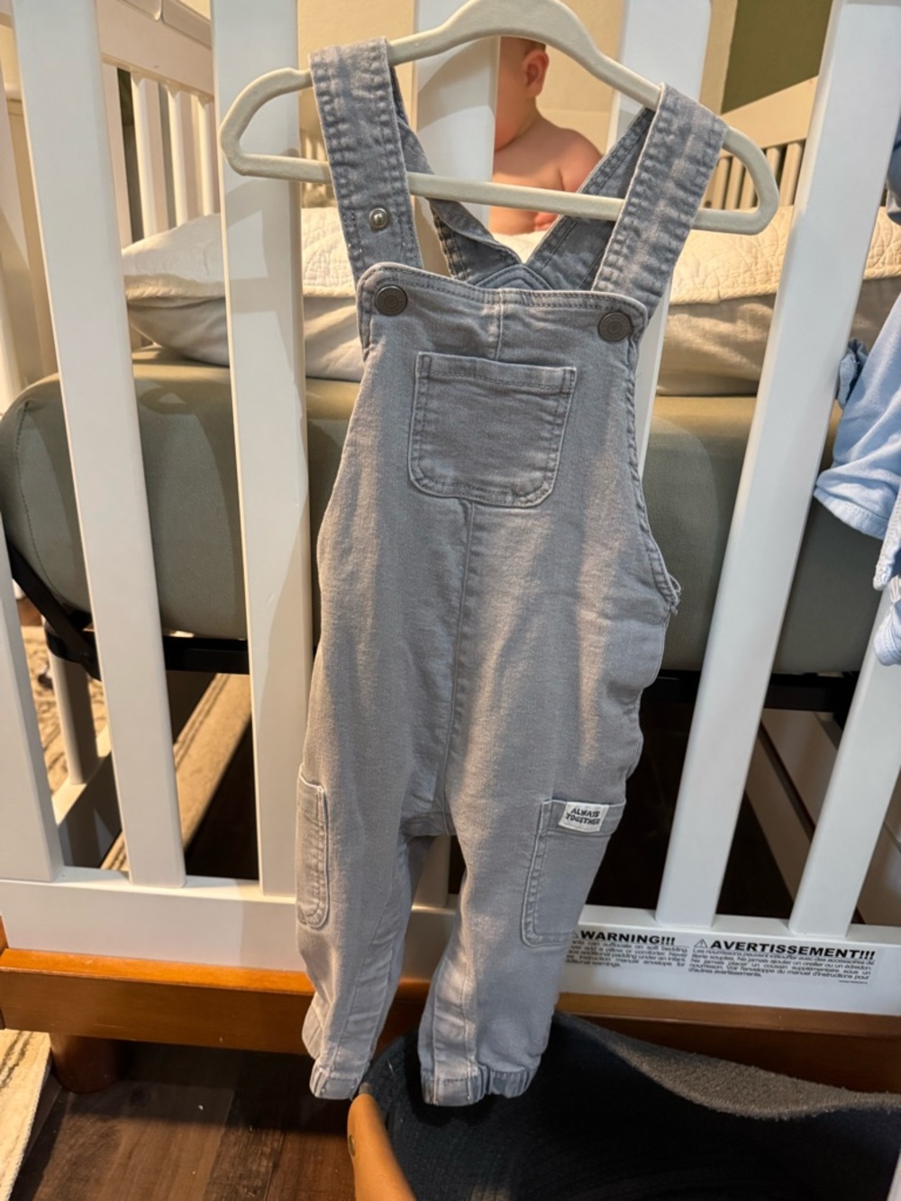 H&M Light Gray Kids Overalls